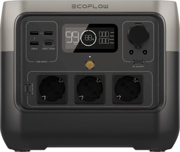 ecoflow-river-2-pro Зарядная станция EcoFlow RIVER 2 Pro EU - ТвойGadget