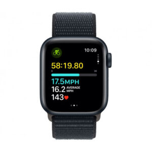 Apple Watch SE 2 GPS 40mm Midnight Aluminium Case with Midnight Sport Loop (MRE03) - Зображення 3
