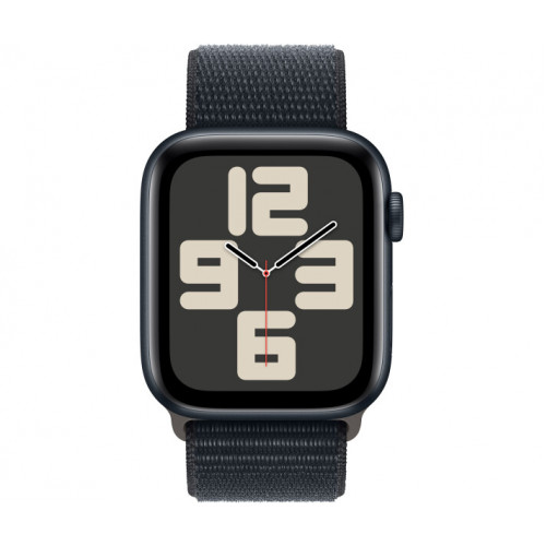 Apple Watch SE 2 GPS 44mm Midnight Aluminium Case with Midnight Sport Loop (MREA3) [OPEN BOX] - ТвойGadget