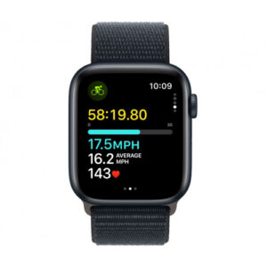 Apple Watch SE 2 GPS 44mm Midnight Aluminium Case with Midnight Sport Loop (MREA3) [OPEN BOX] - Зображення 3