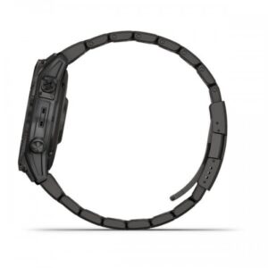 Смарт-часы Garmin Fenix 7 Sapphire Solar C. Grey DLC Titanium w. Carbon Grey DLC V. Titanium Band (010-02540-39) — изображение 4