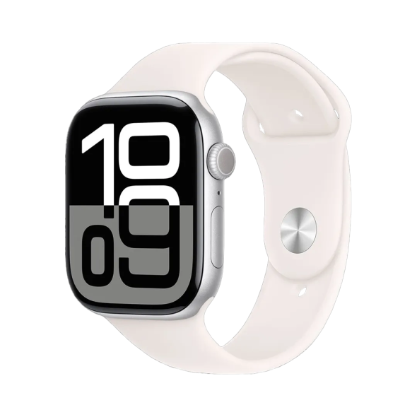 Apple Watch Series 10 GPS 42mm Rose Gold Alu. Case w. Light Blush Sport Band1 Apple Watch Series 10 GPS 42mm Rose Gold Alu. Case w. Light Blush Sport Band — S/M (MWWH3) - ТвойGadget