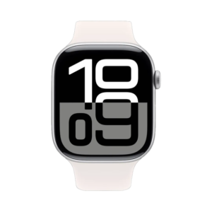 Apple Watch Series 10 GPS 42mm Rose Gold Alu. Case w. Light Blush Sport Band - S/M (MWWH3) — изображение 2
