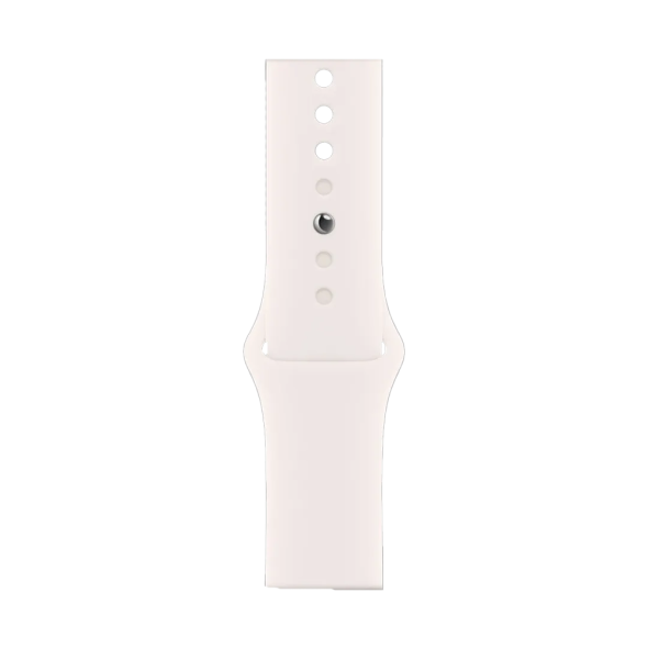 Apple Watch Series 10 GPS 42mm Rose Gold Alu. Case w. Light Blush Sport Band — S/M (MWWH3) - ТвойGadget