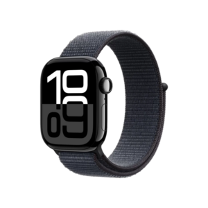 Apple Watch Series 10 GPS 42mm Jet Black Aluminum Case w. Ink Sport Loop (MWWG3) — изображение 1