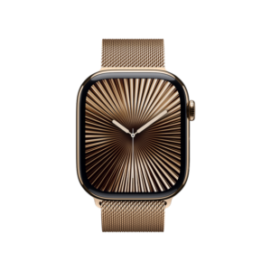 Apple Watch Series 10 GPS + Cellular 42mm Gold Titanium Case w. Gold Milanese Loop (MX083) [OPEN BOX] — изображение 2