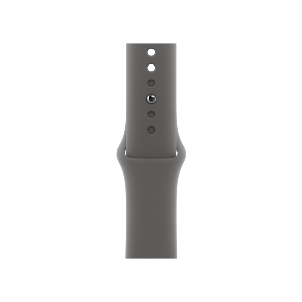 Apple Watch Series 10 GPS + Cellular 42mm Natural Titanium Case w. Stone Grey Sport Band – S/M (MWXD3) - ТвойGadget