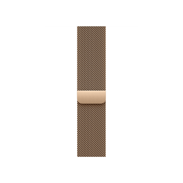 Apple Watch Series 10 GPS + Cellular 46mm Gold Titanium Case w. Gold Milanese Loop – M/L (MX003) - ТвойGadget