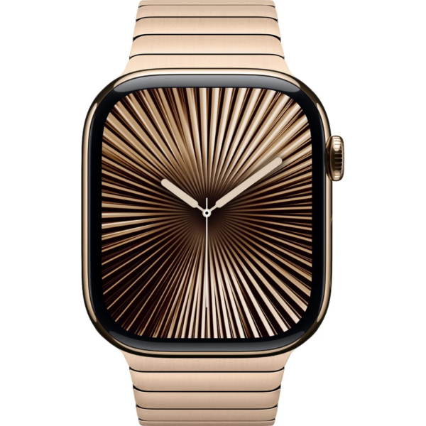 Apple Watch Series 10 GPS + Cellular 42mm Gold Titanium Case w. Gold Link Bracelet (MX0N3+MXMC3) - ТвойGadget