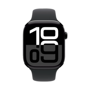 Apple Watch Series 10 GPS + Cellular 42mm Silver Alu. Case w. Denim Sport Band - S/M (MWX33) - Зображення 1