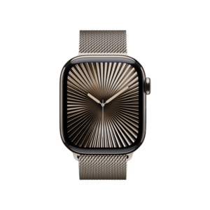 Apple Watch Series 10 GPS + Cellular 46mm Natural Titanium Case w. Natural Milanese Loop - S/M (MC7Q4) - Зображення 2