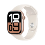 Apple Watch Series 10 GPS + Cellular 46mm Silver Alu. Case w. Denim Sport Band – S/M (MWY03) - ТвойGadget