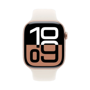 Apple Watch Series 10 GPS + Cellular 46mm Rose Gold Alu. Case w. Light Blush Sport Band - M/L (MWY73) - Зображення 2