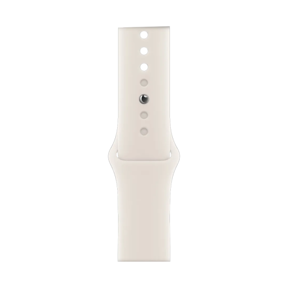 Apple Watch Series 10 GPS + Cellular 46mm Rose Gold Alu. Case w. Light Blush Sport Band – M/L (MWY73) - ТвойGadget