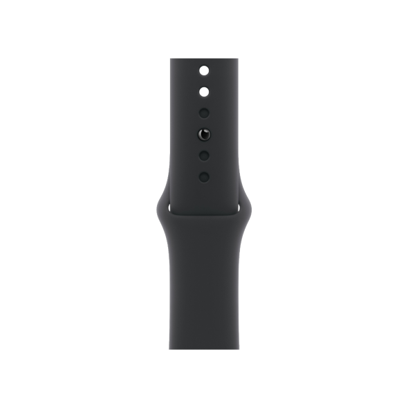 Apple Watch Series 10 GPS + Cellular 46mm Slate Titanium Case w. Black Sport Band — S/M (MWYD3) - ТвойGadget