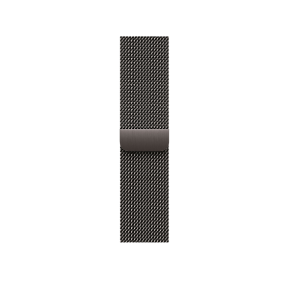 Apple Watch Series 10 GPS + Cellular 46mm Slate Titanium Case w. Slate Milanese Loop – S/M (MC7R4) - ТвойGadget