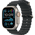 Apple Watch Ultra 2 GPS + Cellular 49mm Black Titan. Case w. Dark Green Alpine Loop — Medium (MX4R3) - ТвойGadget