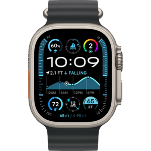 Apple Watch Ultra 2 GPS + Cellular 49mm Natural Titan. Case w. Black Ocean Band (MXTL3) — изображение 2