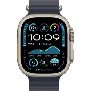 Apple Watch Ultra 2 GPS + Cellular 49mm Natural Titanium Case w. Navy Ocean Band (MX4D3) — изображение 2