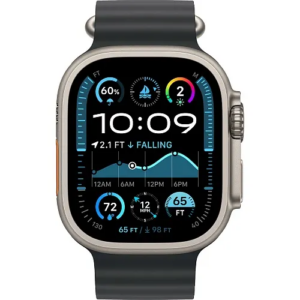 Apple Watch Ultra 2 GPS + Cellular 49mm Black Titanium Case w. Black Ocean Band (MX4P3) [Витринные] — изображение 2