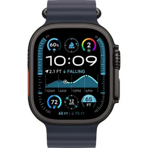 Apple Watch Ultra 2 GPS + Cellular 49mm Black Titanium Case w. Navy Ocean Band (MYTC3+MYPA3) [NEW NO BOX] — изображение 2