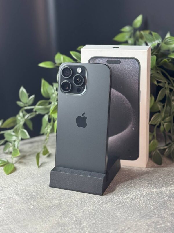 Apple iPhone 15 Pro Max 256GB Black Titanium (MU773) Б/У - ТвойGadget