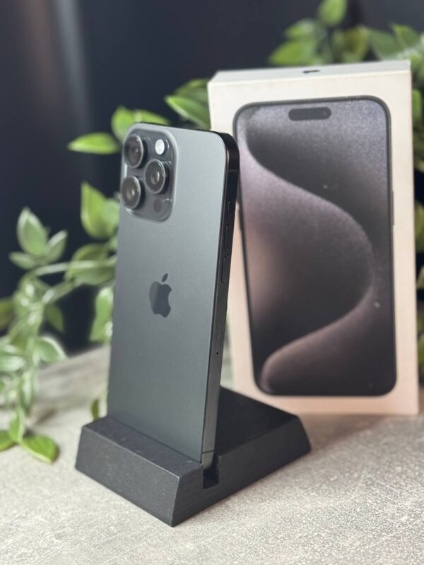 Apple iPhone 15 Pro Max 256GB Black Titanium (MU773) Б/У - ТвойGadget