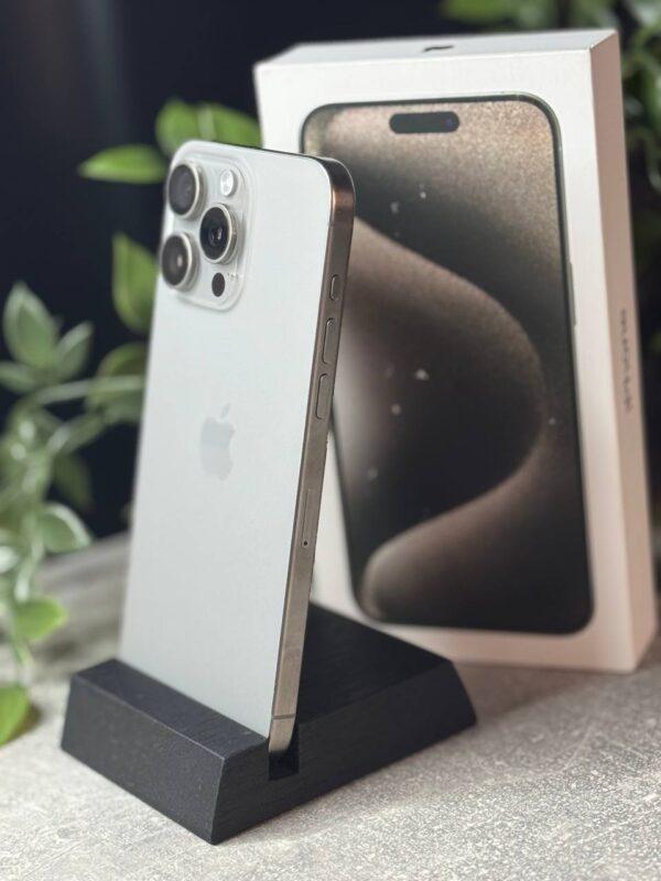 Apple iPhone 15 Pro Max 512GB Natural Titanium (MU7E3) Б/В - ТвойGadget