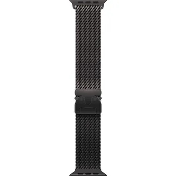 Apple Watch Ultra 2 GPS + Cellular 49mm Black Titan. Case w. Black Titanium Milanese Loop — Large (MYTC3) [NEW NO BOX] - ТвойGadget