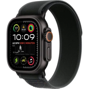 Apple Watch Ultra 2 GPS + Cellular 49mm Black Titan. Case w. Black Trail Loop - M/L (MX4V3) [NEW NO BOX] — изображение 1