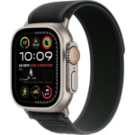 Apple Watch Ultra 2 GPS + Cellular 49mm Black Titan. Case w. Black Trail Loop — M/L (MX4V3) [NEW NO BOX] - ТвойGadget