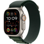 Apple Watch Ultra 2 GPS + Cellular 49mm Natural Titan. Case w. Green Trail Loop – S/M (MYT73+MXTN3) [NEW NO BOX] - ТвойGadget