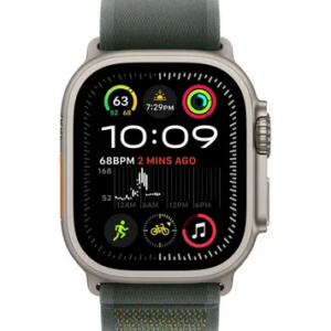 Apple Watch Ultra 2 GPS + Cellular 49mm Natural Titan. Case w. Green Trail Loop - M/L (MYT73+MXTP3) — изображение 2