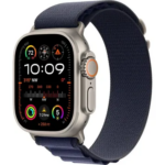 Apple Watch Ultra 2 GPS + Cellular 49mm Natural Titan. Case w. Black Trail Loop — S/M (MYT73+MXTQ3) [NEW NO BOX] - ТвойGadget