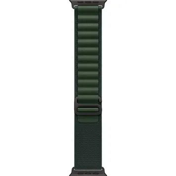 Apple Watch Ultra 2 GPS + Cellular 49mm Black Titan. Case w. Dark Green Alpine Loop — Large (MX4T3) [NEW NO BOX] - ТвойGadget