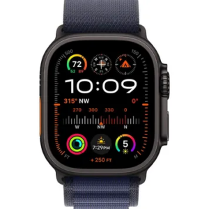 Apple Watch Ultra 2 GPS + Cellular 49mm Black Titan. Case w. Navy Alpine Loop - Small (MYTF3+MYPW3) [NEW NO BOX] — изображение 2