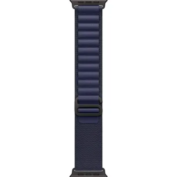 Apple Watch Ultra 2 GPS + Cellular 49mm Black Titan. Case w. Navy Alpine Loop — Small (MYTF3+MYPW3) [NEW NO BOX] - ТвойGadget