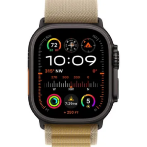 Apple Watch Ultra 2 GPS + Cellular 49mm Black Titan. Case w. Tan Alpine Loop - Medium (MYTF3+MYQ13) [NEW NO BOX] — изображение 2