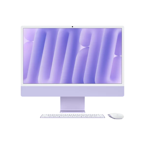 Apple iMac 24 M4 Purple1 Apple iMac 24 M4 Purple (MWUH3) - ТвойGadget