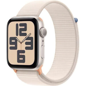 Apple Watch SE 2 GPS 44mm Starlight Aluminium Case with Starlight Sport Loop (MRE63) [OPEN BOX] - Зображення 1