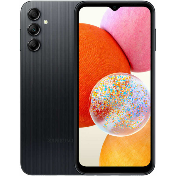 Samsung Galaxy A14 4:128GB Black1 Смартфон Samsung Galaxy A14 4/128GB Black (SM-A145FZKV) - ТвойGadget