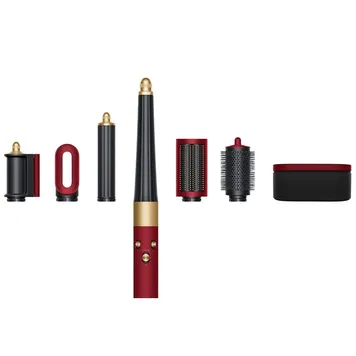 Мультистайлер Dyson Airwrap i.d. HS08 Multi-Styler and Dryer Straight to Wavy — Red Velvet/Gold (596926-01) - ТвойGadget