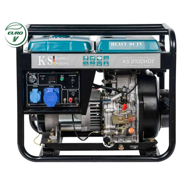 Дизельний генератор Konner&Sohnen KS 8100HDE - ТвойGadget