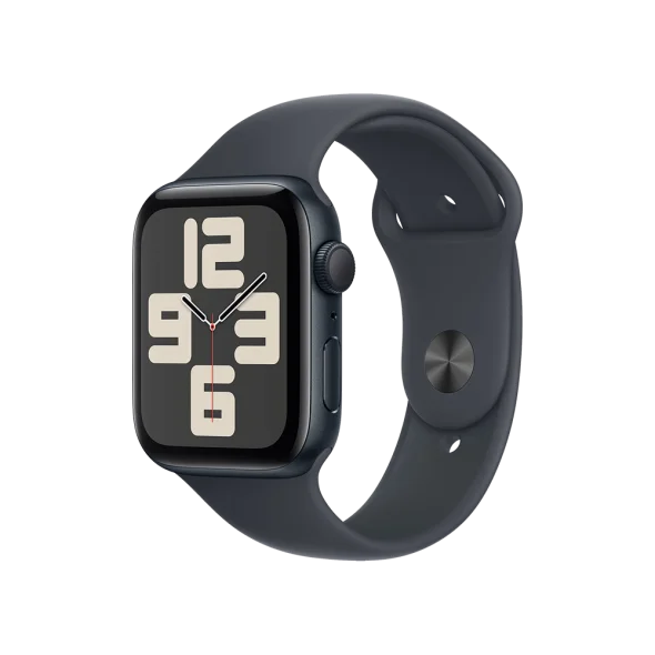 Apple Watch SE 2 GPS 44mm Midnight1 Смарт-часы Apple Watch SE 2 GPS 44mm Midnight Aluminium Case w. Midnight Sport Band — M/L (MXEK3) - ТвойGadget