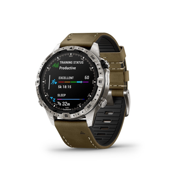 Смарт-годинник Garmin MARQ (Gen 2) Adventurer – Damascus Steel Edition (010-03393-30/31) - ТвойGadget