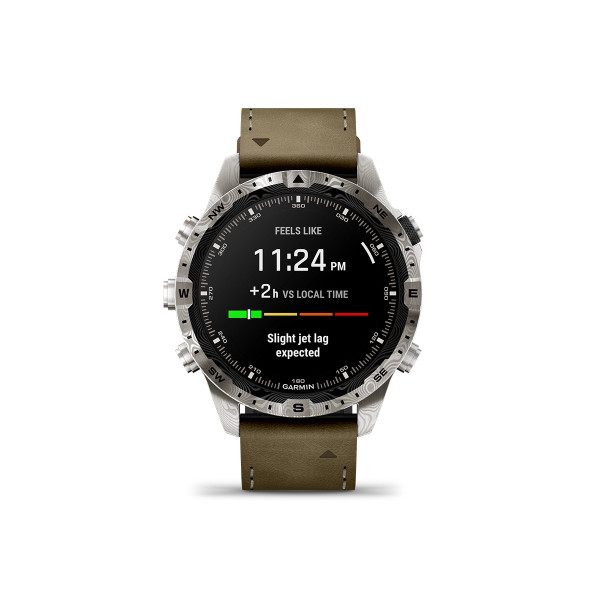 Смарт-годинник Garmin MARQ (Gen 2) Adventurer – Damascus Steel Edition (010-03393-30/31) - ТвойGadget