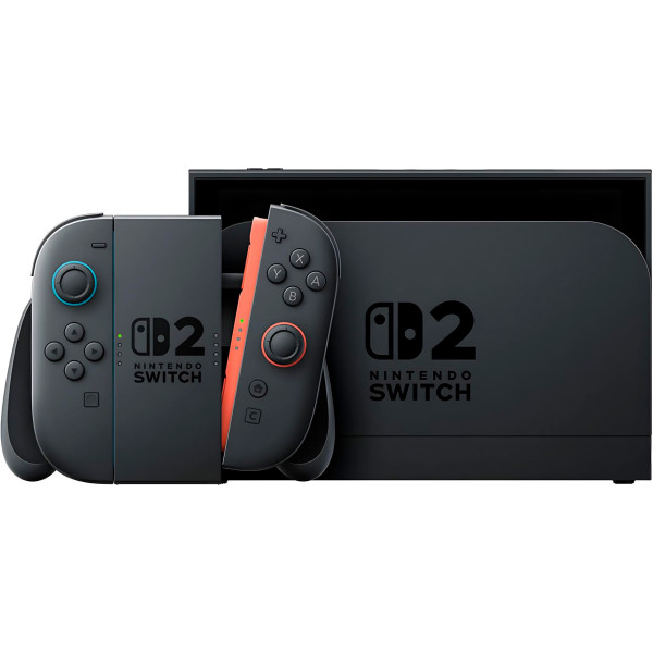 Портативная игровая приставка Nintendo Switch 2 Black Mario Kart World Bundle (0045496321529) - ТвойGadget