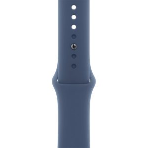 Apple Watch SE 2 GPS 40mm Silver Aluminium Case w. Denim Sport Band - S/M (MXEC3/MXFV3/MXGF3) - Зображення 3