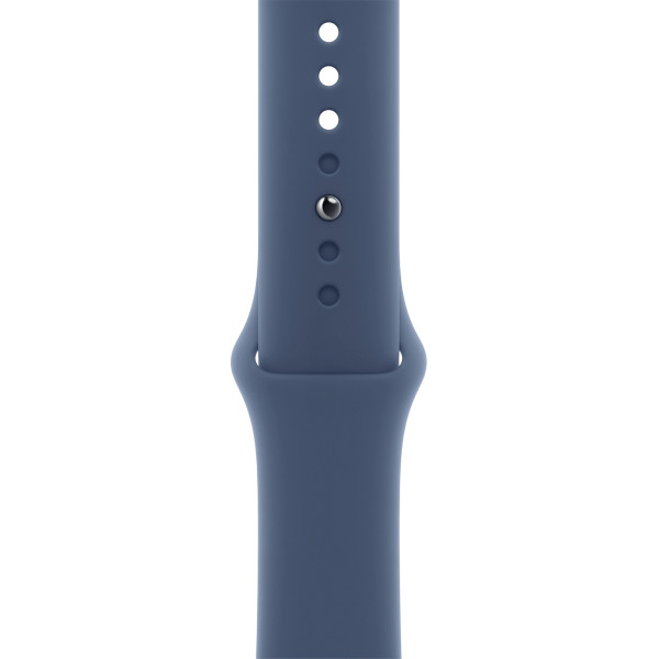 Apple Watch SE 2 GPS 40mm Silver Aluminium Case w. Denim Sport Band – S/M (MXEC3/MXFV3/MXGF3) - ТвойGadget