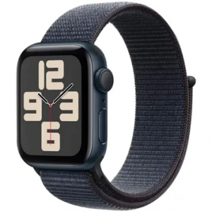 Apple Watch SE 2 GPS + Cellular 40mm Midnight Aluminum Case w. Midnight S. Loop (MRGD3/MRGE3)